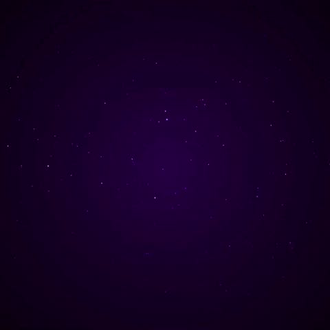 Purple Starry Night Happy New Year Firework Greeting Video