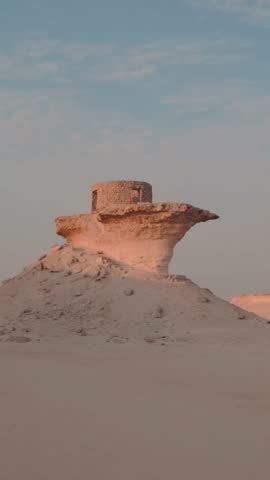 Desert safari at Zekreet, Qatar.