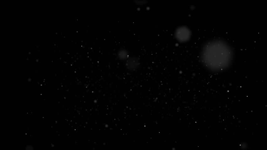 Particles Floating in Dark Space 4k