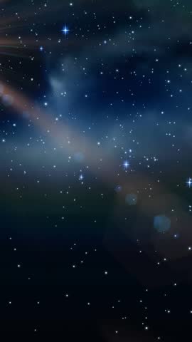Animation of libra star sign over sun shining and stars on night blue sky. astrology and zodiac signs concept digitally generated video.