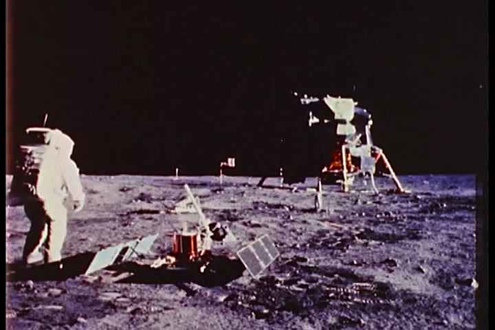 1960s - Apollo 11 Eagle spacecraft docks with Columbia.