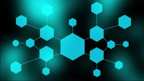 Teal Hexagonal Network of Pound Signs on Dark Blurred Background finance money - Powered by Shutterstock - Get 15% off with code: PIKWIZARD15