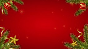 A festive 3D Christmas background with glowing lights, snowflakes, and ornaments. Perfect for holiday greetings, winter celebrations, and joyful festive designs. Seamless and loop-ready. - Powered by Shutterstock - Get 15% off with code: PIKWIZARD15
