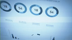 Business Stats Layout On Glitch Computer Screen
Animation of a glitch technology textured business and market data analysis and reports, with infographics layout, bar stats, charts and diagrams - Powered by Shutterstock - Get 15% off with code: PIKWIZARD15