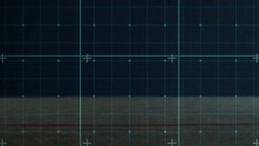 Ball entering left, athlete dribbling under teal grid overlay toward hoop, dunking to score sports. Gym, court, athleticism, speed, focus, rise, slam - Powered by Shutterstock - Get 15% off with code: PIKWIZARD15