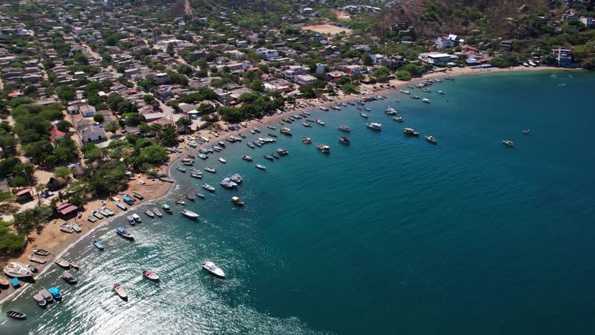 Beach of Taganga, Santa Marta, Colombia