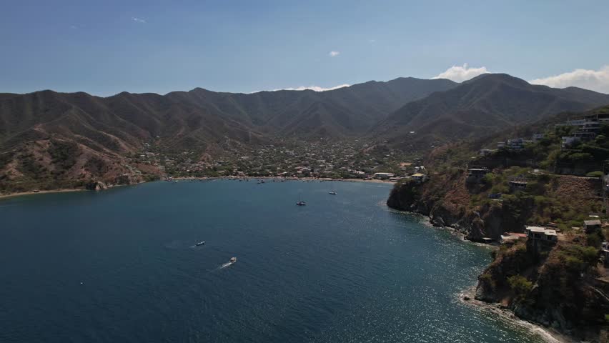 Beach of Taganga, Santa Marta, Colombia