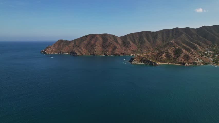 Beach of Taganga, Santa Marta, Colombia