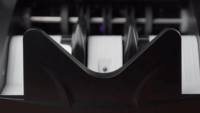 One hundred dollar bills are counted in the counting machine - Powered by Shutterstock - Get 15% off with code: PIKWIZARD15