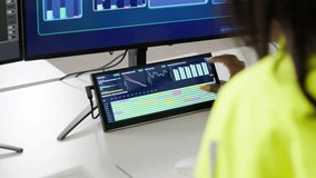 Modern Industry Control Room With SCADA Automation And Engineer Operator - Powered by Shutterstock - Get 15% off with code: PIKWIZARD15