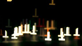 Car lights of various shapes in the night city - Powered by Shutterstock - Get 15% off with code: PIKWIZARD15