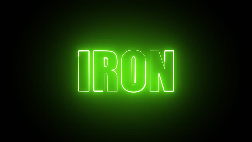 
IRON NEON TITLE ANIMATION V7