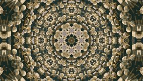 Dynamic ornamental 3D kaleidoscope with colorful geometric mosaic patterns and abstract backgrounds designed for branding, video editing, and creative storytelling - Powered by Shutterstock - Get 15% off with code: PIKWIZARD15