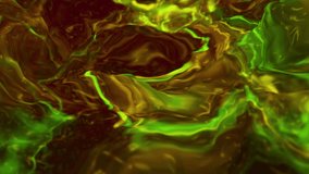 Abstract Fluid Dynamics Swirling Green and Brown Textures Ethereal Flow - Powered by Shutterstock - Get 15% off with code: PIKWIZARD15