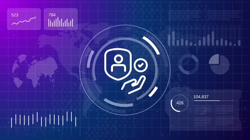 Data privacy and protection shielded user profile representing secure personal information management digital security compliance global data governance regulations