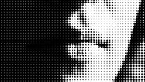 woman lip smile animation halftone retro vintage HD 4K - Powered by Shutterstock - Get 15% off with code: PIKWIZARD15