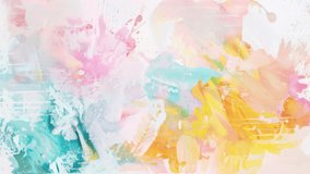 Soft pastel watercolor grunge background with airy yellow, pink and blue pigments, delicate artistic gradients, subtle splashes and gentle diffusion forming a bright dreamy abstract painterly art - Powered by Shutterstock - Get 15% off with code: PIKWIZARD15