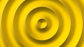 Gold concentric ripples, circles spreading on the water, hypnotizing golden liquid 4k looped animation, 3d render illustration. - Powered by Shutterstock - Get 15% off with code: PIKWIZARD15