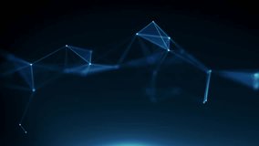 Abstract Plexus Digital Technology Background Loop
4k animation of an abstract technology background with moving lines and dots for network digital data concept and communication seamless looping - Powered by Shutterstock - Get 15% off with code: PIKWIZARD15