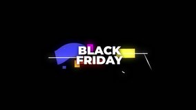 vibrant neon animation, eyecatching black friday promotional visual with energetic movement, colorful neon logo animation featuring geometric forms and glitch details for marketing campaigns - Powered by Shutterstock - Get 15% off with code: PIKWIZARD15