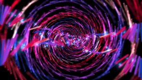 Vibrant Neon Spiral Tunnel With Colorful Light Streaks, Abstract Motion. A dynamic, abstract scene featuring a neon colored spiral tunnel of light streaks. Conveys energy, motion, and futuristic vibes - Powered by Shutterstock - Get 15% off with code: PIKWIZARD15