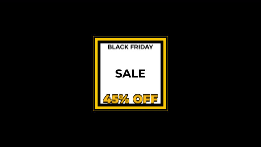 elegant promotional display, minimalist sale banner emphasizing high contrast and visibility, stylish promotion graphic featuring bright highlights and clear messaging for maximum impact