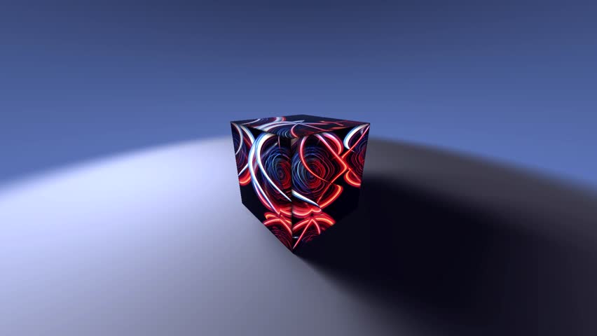 Minimalist 3D Tech Object Rotating in a Studio. A Looping Visualization for Product Mockups or Sci-Fi Devices. - Powered by Shutterstock - Get 15% off with code: PIKWIZARD15