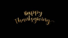Golden words happy thanksgiving on a transparent background is perfect for thanksgiving greeting cards or social media posts. Warm and inviting design. - Powered by Shutterstock - Get 15% off with code: PIKWIZARD15