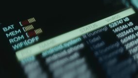 Close-up detailed view of an operating system’s activity, showing system processes, resource usage, and digital monitoring for IT and tech analysis. - Powered by Shutterstock - Get 15% off with code: PIKWIZARD15