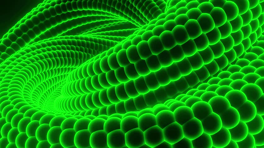 Dynamic cellular structure in vibrant green spirals and glows suggesting complex biological processes and futuristic technology visuals - Powered by Shutterstock - Get 15% off with code: PIKWIZARD15