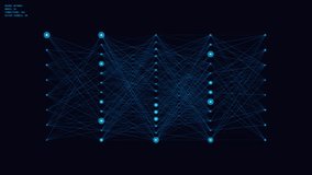 Futuristic ai neural network visualization with glowing data signals and digital brain connections in motion technology background - Powered by Shutterstock - Get 15% off with code: PIKWIZARD15