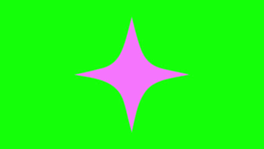 Vector animation of flowers with green back.