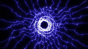 Digital Futuristic Tunnel Or Travel In Time And Space - Powered by Shutterstock - Get 15% off with code: PIKWIZARD15