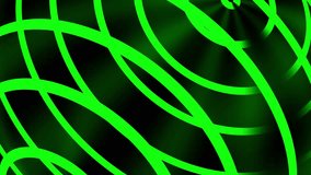 4K Futuristic green neon glowing tunnel hi-tech motion on black background. Technology Focus AI Zoom Design Element Background . - Powered by Shutterstock - Get 15% off with code: PIKWIZARD15