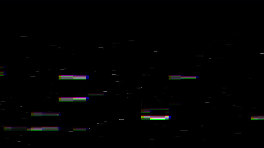 Analog Glitch Transition – Retro VHS Noise Flicker Effect 4K	