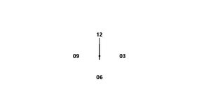 Minimalist Clock Face with Numbers 12 03 06 09 and Hands on White Background Keywords: clock, time, minimalist, modern, abstract, graphic, design, numbers, 12, 03, 06, 09, hands, hour - Powered by Shutterstock - Get 15% off with code: PIKWIZARD15