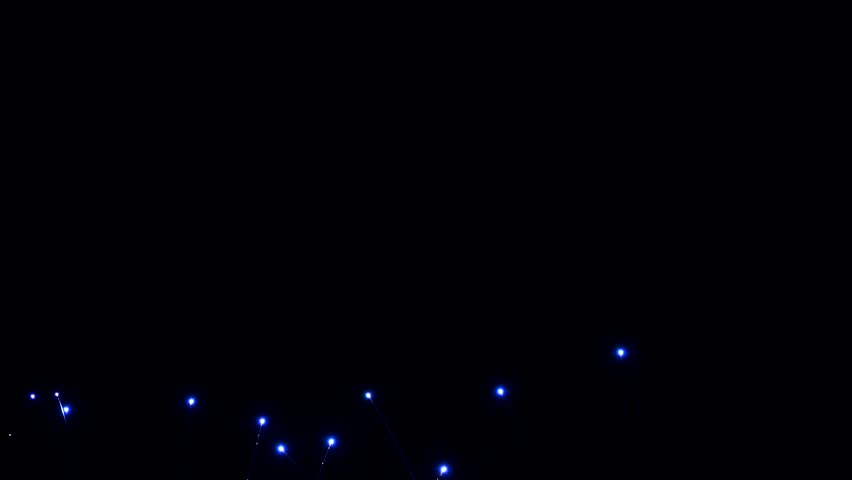 Stunning Fireworks Light up the Night Sky for the New Year Celebration of 2026