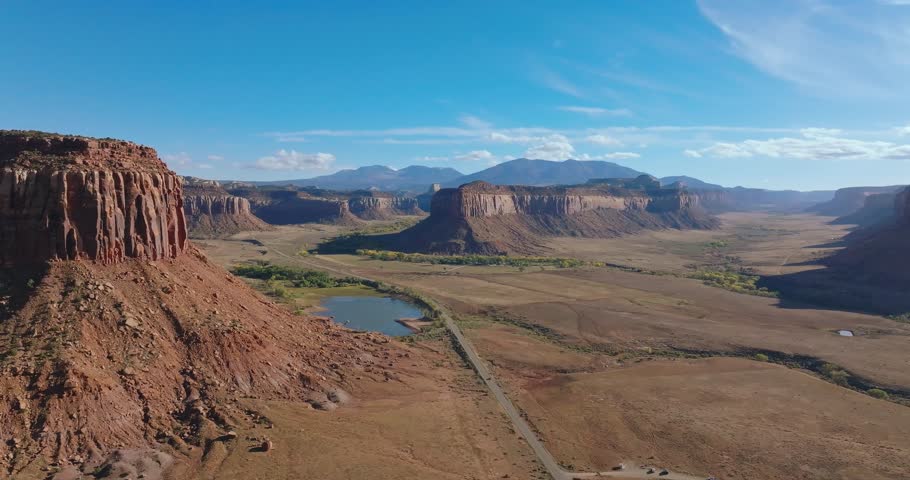 Aerial view of Moab