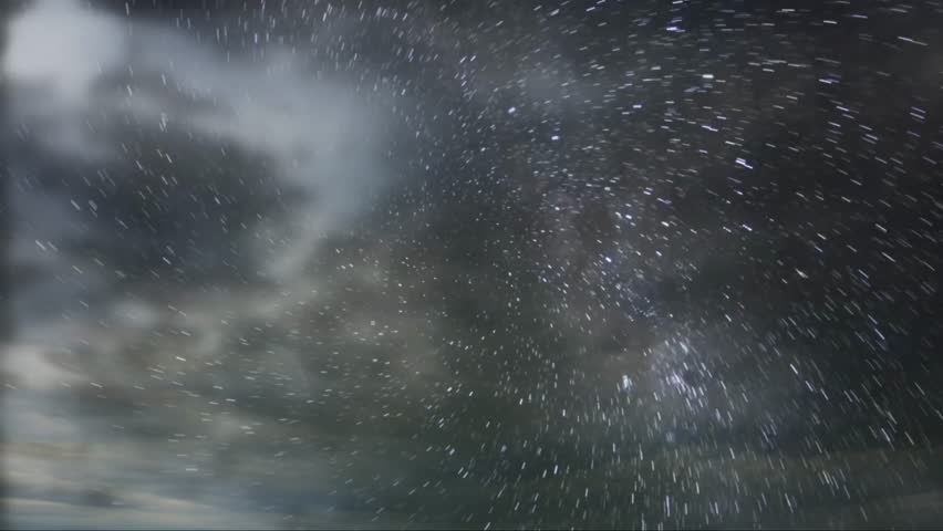 Magical Night Star Vortex background