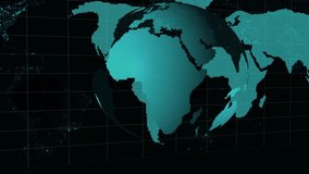 World Map Globe And Bar Chart With Breaking News Overlay On animation Black Background global - Powered by Shutterstock - Get 15% off with code: PIKWIZARD15