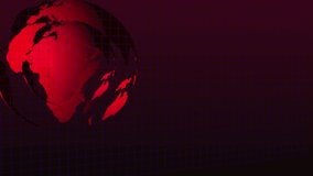 Red Global Financial Downturn with Bar Chart and Earth Globe finance data. Interactive global analytics with red bars and earth globe emphasizing financial downturn metrics. - Powered by Shutterstock - Get 15% off with code: PIKWIZARD15