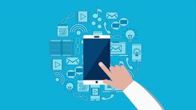 3D video animation showcasing wearable technology devices with smart interface, health monitoring, and futuristic design perfect for IoT, digital innovation, and tech product visuals - Powered by Shutterstock - Get 15% off with code: PIKWIZARD15