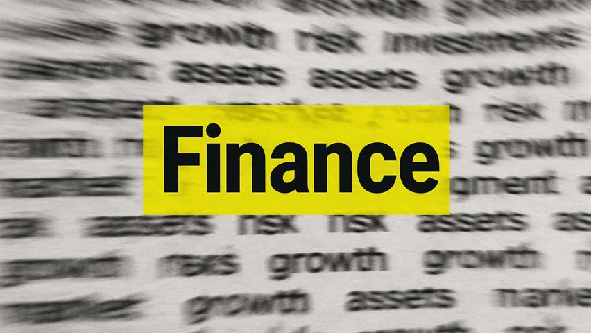 Exploring key financial concepts for managing money, budgeting, and building personal wealth. Text match cut of finance.