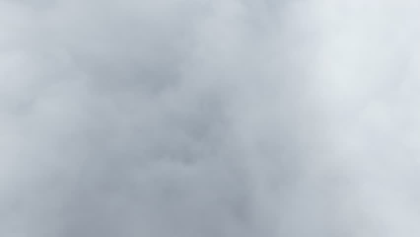 Aerial view of thick clouds, a serene blanket of white and grey hues creating a tranquil skyscape above, Orschwiller, Grand Est, France.