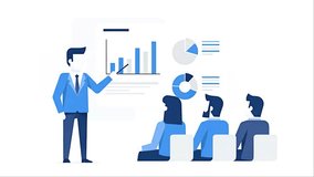 A business presentation with data analysis and charts, showcasing growth and insights for strategic decision-making and success. - Powered by Shutterstock - Get 15% off with code: PIKWIZARD15