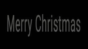 Gold Merry Christmas Animation Text - Powered by Shutterstock - Get 15% off with code: PIKWIZARD15