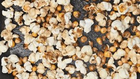 Video of popcorn being fried in a frying pan - Powered by Shutterstock - Get 15% off with code: PIKWIZARD15