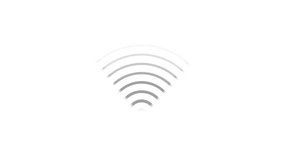 Minimalist Wi-Fi Symbol Wave Signal Animation, Frequency Wave Animation - Powered by Shutterstock - Get 15% off with code: PIKWIZARD15