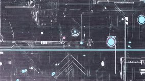 Neon glitch control screen with magnetic pulses, HUD distortion, and flickering trajectory paths. Cinematic HUD effect with digital layout motion, flicker sequences, and abstract glitch overlays. - Powered by Shutterstock - Get 15% off with code: PIKWIZARD15