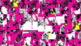 Seamless hand-drawn French toile animation with red and pink peonies, featuring motion. Ideal for floral-themed projects, vintage fashion animation, and decorative visuals. - Powered by Shutterstock - Get 15% off with code: PIKWIZARD15